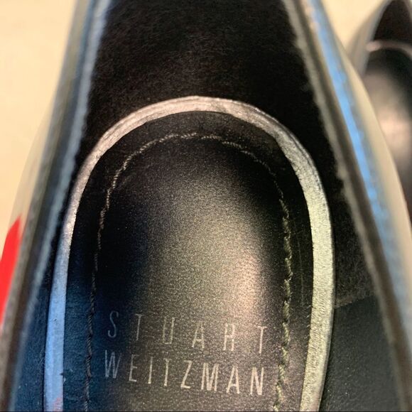 STUART Weitzman Patent Leather Pumps green Sz 6 - Picture 10 of 11